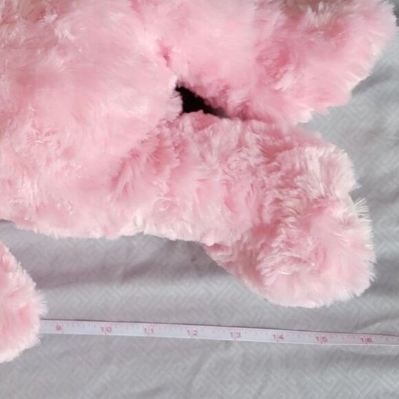 Build a Bear Pink Teddy Bear 16 inch Plush Smiling Stuffed Animal BAB Toy Lovey - Picture 8 of 8